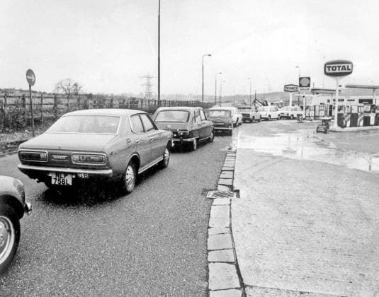 IMAGO International History, Archive, First oil price crisis, Europe 1973