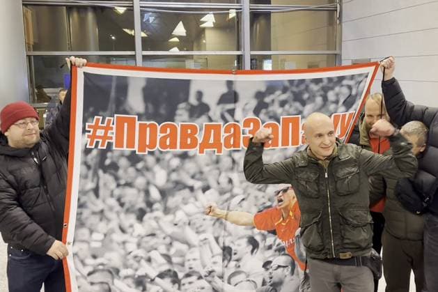 Russia, return of football supporter Pavel Kosov after years of imprisonment in France