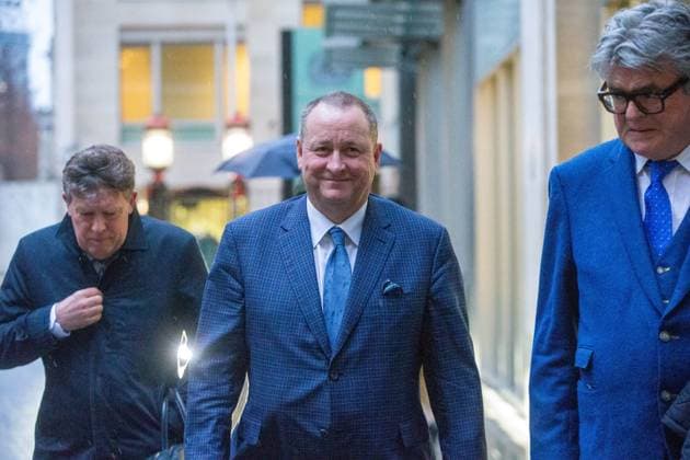 Mike Ashley's Frasers Group has made a takeover bid for German fashion brand Hugo Boss, archive images