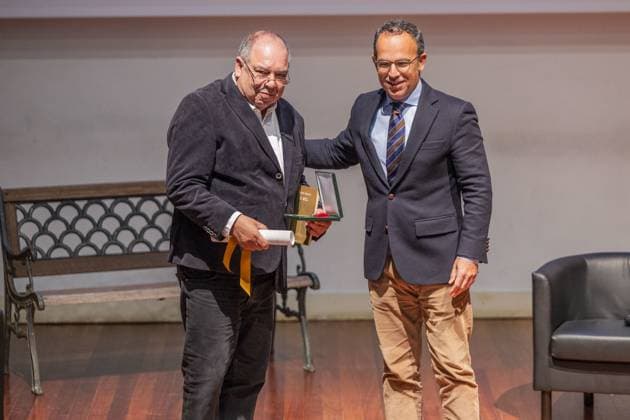 Lisbon, award of the Medal for Cultural Merit