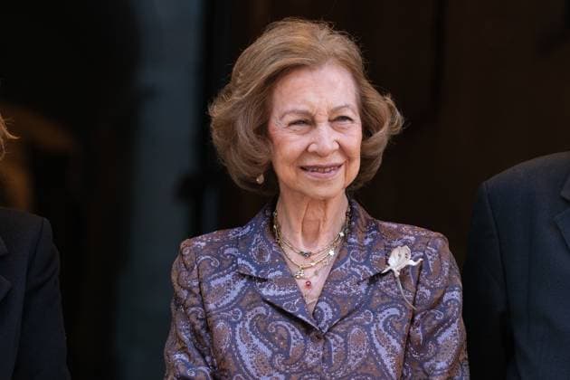 Queen Sofia at the presentation of the Ibero-American Patronage Award by the Callia Foundation