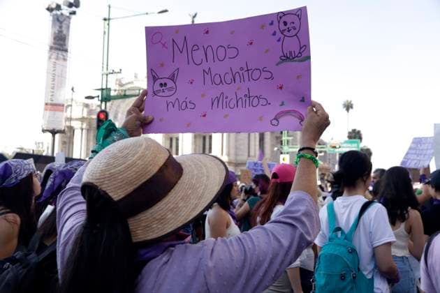Mexico, nationwide protests on International Womens Day