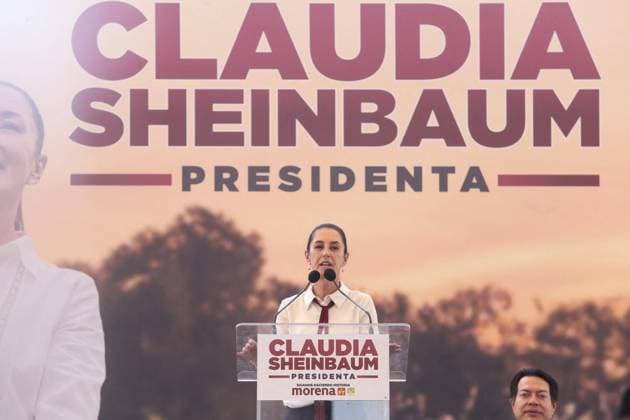 Mexico, Claudia Sheinbaum wins the presidential election according to projections, archive images