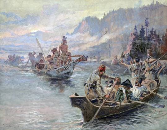 IMAGO Charles M. Russell Archive, USA, Lewis and Clark Expedition 1804-1806