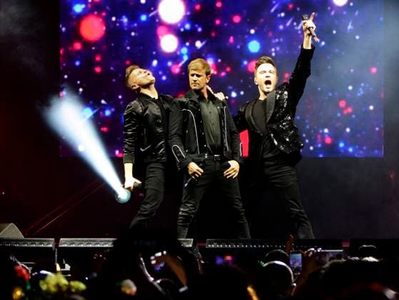 Westlife concert in Mexico City
