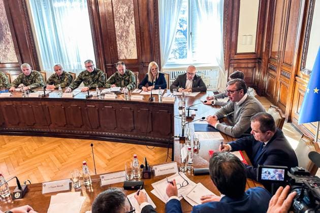 Serbia, emergency meeting of the Serbian Security Council after terrorist attack on concert hall near Moscow