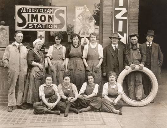 IMAGO International History, Archive, First World War, WWI, USA, Women working for the US Army