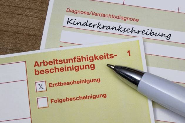 Childrens illness descriptions - symbol images