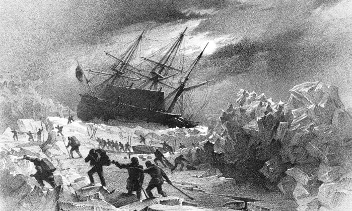IMAGO International History, Archive, Ships of the Royal Navy, HMS Terror 1813-1848