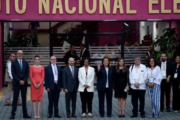 Presidential election in Mexico, TV debate in Mexico City