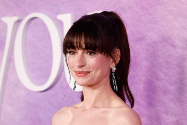 Anne Hathaway suffered from an eye disease for ten years and has now had a secret operation, archive pictures