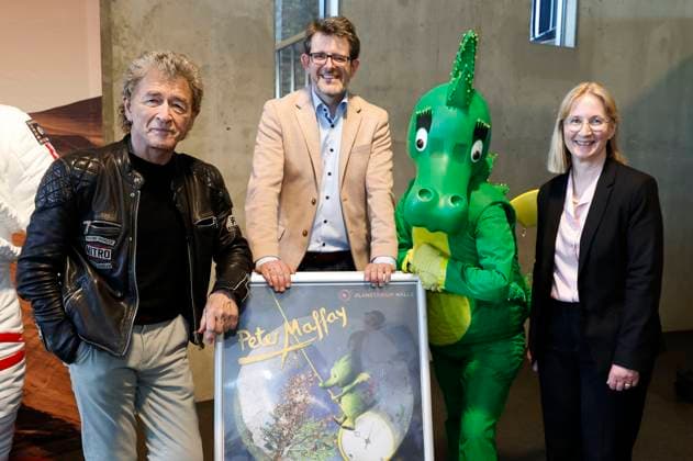 Premiere of the music show Tabaluga and the signs of the times at the planetarium in Halle an der Saale