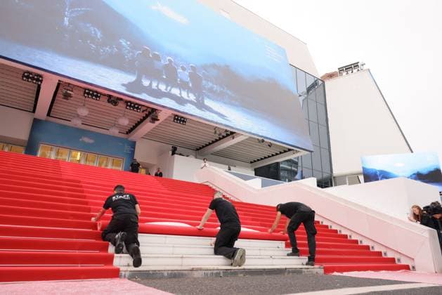 Cannes International Film Festival, the red carpet is rolled out