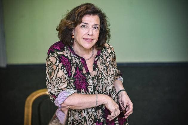 Pianist Elena Baschkirova photo shoot for the chamber music festival Intonations in Berlin
