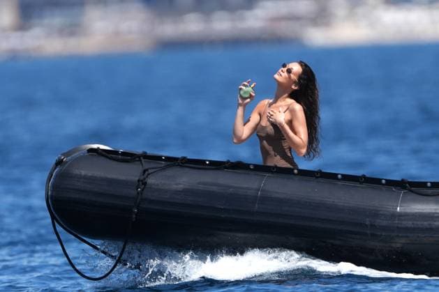 Cannes International Film Festival, Bella Hadid on a boat