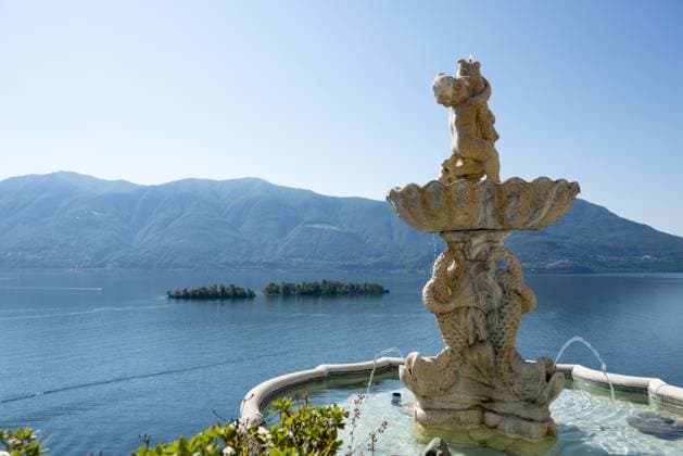 Travel, Parks and Gardens, Switzerland, Isole di Brissago