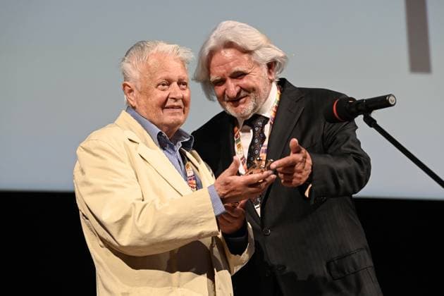 Zlin Film Festival, Hynek Bocan receives the Golden Slipper Award