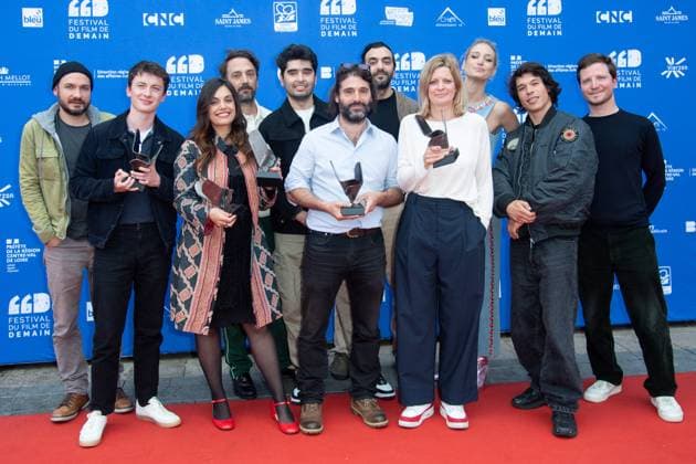 Festival du Film de Demain in Vierzon, award winner Photocall