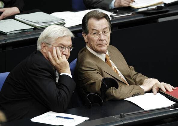 German parties, SPD, Second Grand Coalition 2005-2009
