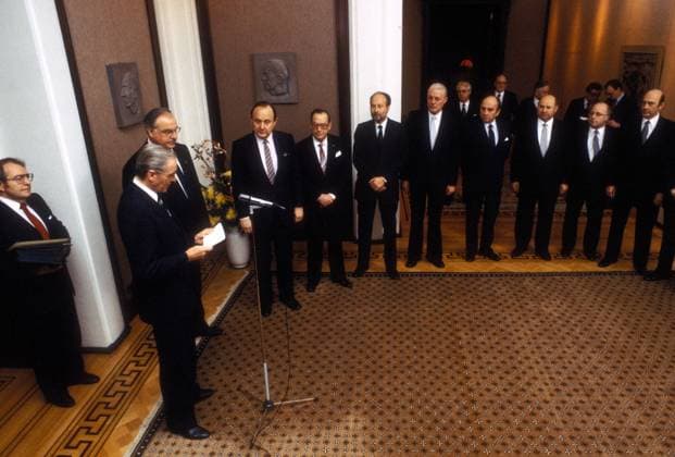IMAGO History, German federal governments, Cabinet Kohl I 1982-1983