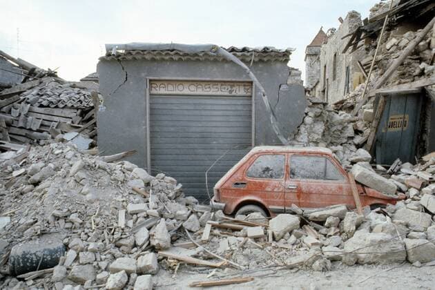 IMAGO International History, The most severe earthquakes, Italy, Irpinia 1980