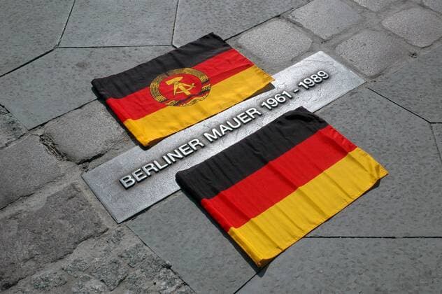 Construction of the Berlin Wall, 60th anniversary on 13 August