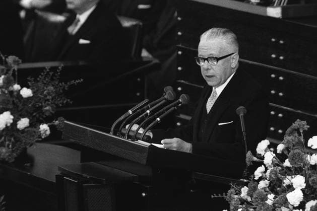 German Federal Presidents: Gustav Heinemann 1969-1974