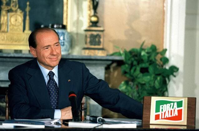 Silvio Berlusconi, 90th birthday on 29 September – died in 2023