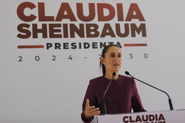 Mexico, Claudia Sheinbaum Press conference in Mexico City