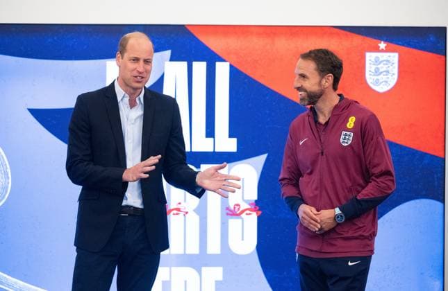 EURO 2024, Prince William arrives for Englands group match in Frankfurt, archive pictures