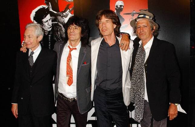 Rolling Stones album number one in the German annual charts, archive pictures
