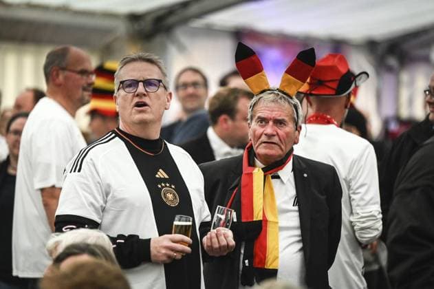 NRW, Euro 2024, Germany - Scotland, public viewing in Büderich
