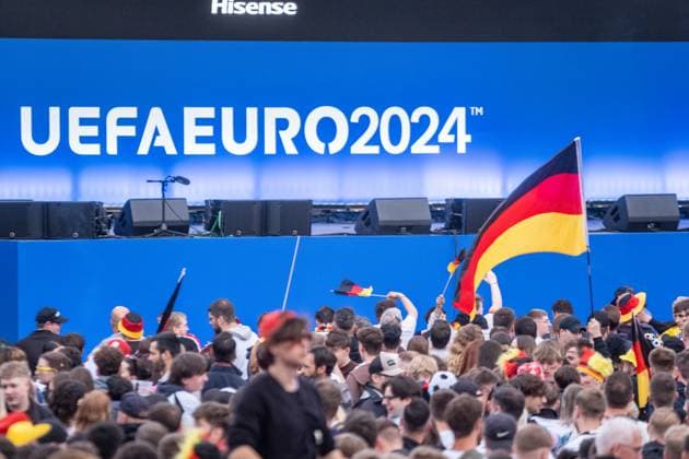 EURO 2024, Germany - Scotland, Public Viewing in Leipzig