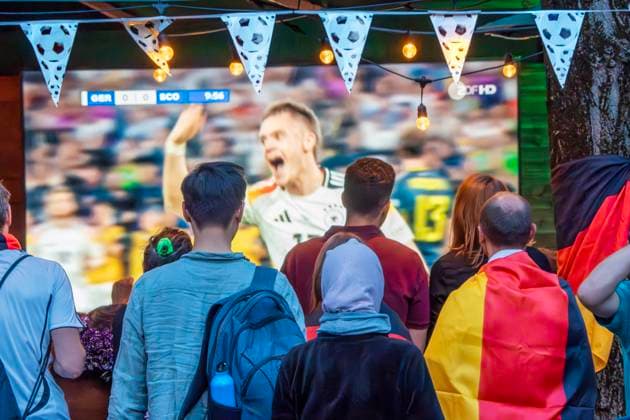 EURO 2024, Germany - Scotland, public viewing in Munich