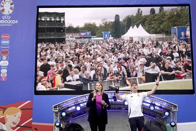 EURO 2024, Germany - Scotland, Public Viewing in Gelsenkirchen
