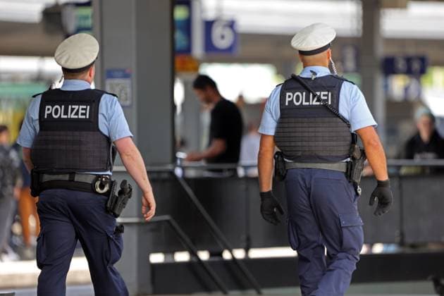 EURO 2024, NRW, Federal Police at railway stations