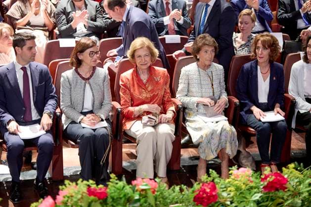 Madrid, Queen Sofia of Spain at the end-of-year ceremony of the Reina Sofia Academy of Music