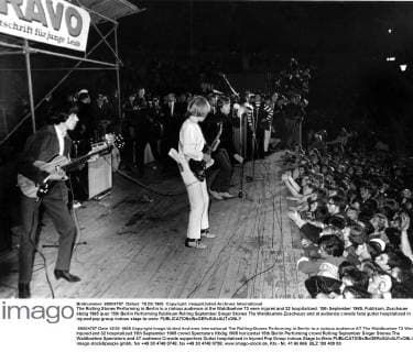 Riots at Rolling Stones concert in Berlin, 60th anniversary on 15 September 2025