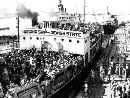 75 Years of the Founding of the State of Israel - Jewish Settlers and Refugees in Palestine before 1948