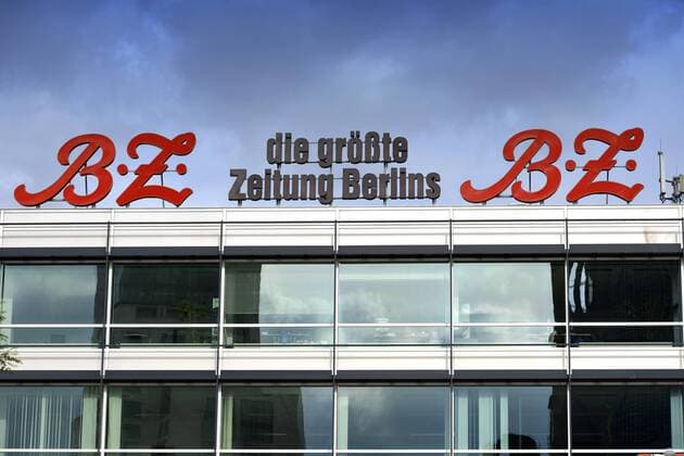 Berlin tabloid B.Z. am Sonntag is discontinued, archive pictures