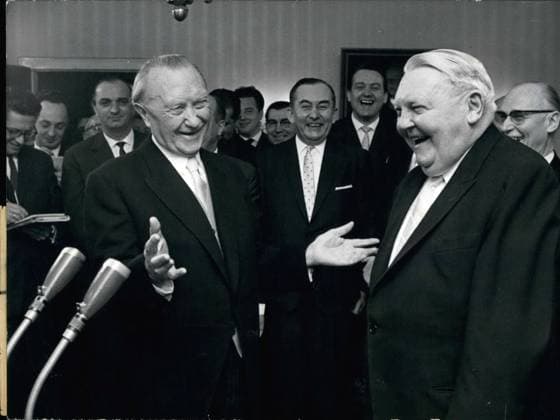 IMAGO History, German federal governments, Cabinet Adenauer IV 1961-1962