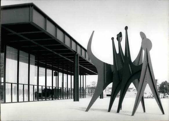 The new National Gallery opens in Berlin, 50th anniversary on 15 September