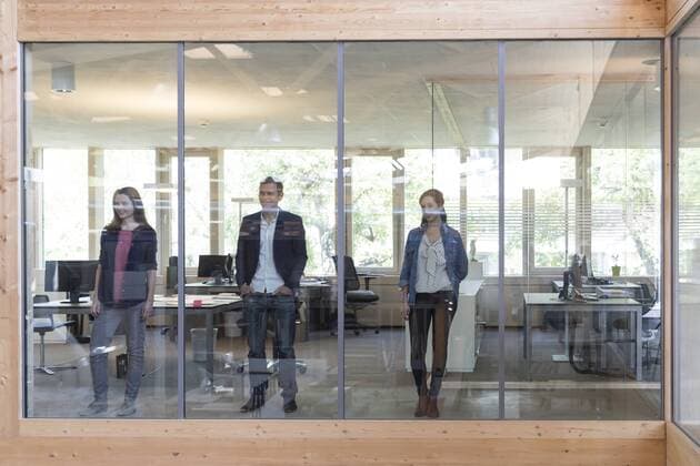 IMAGO Creative, Working in an open-plan office