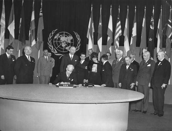 IMAGO International History, United Nations Charter is signed, 80th anniversary on 26th June