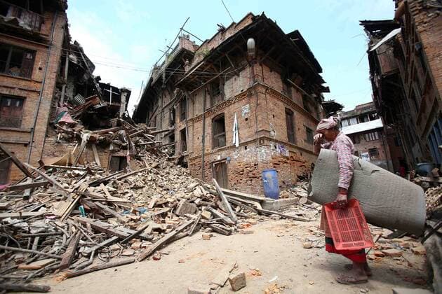 IMAGO International History, The most severe earthquakes, Nepal 2015