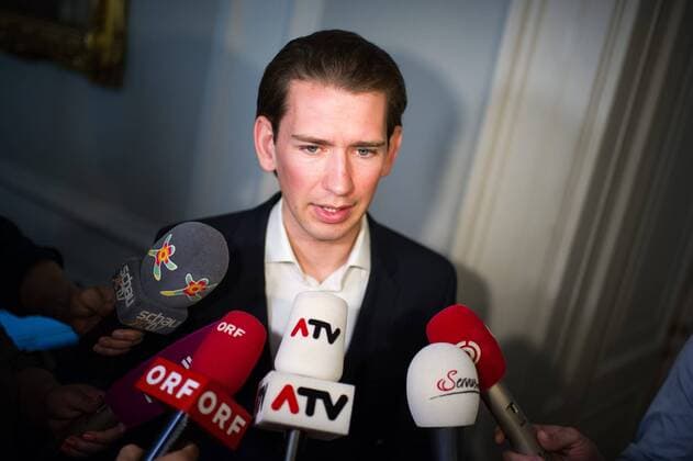 Refugees - Foreign Minister Sebastian Kurz pleads for island model