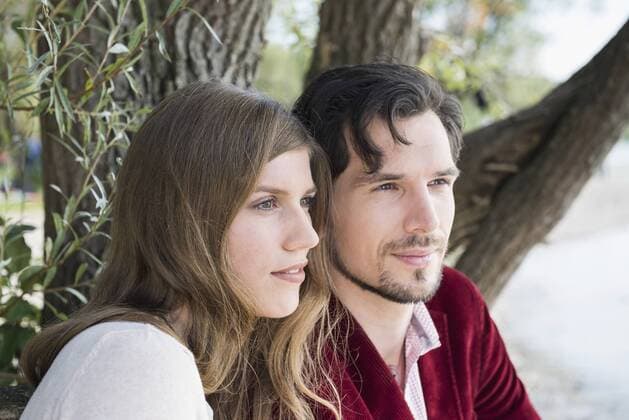 Young couple, model release
