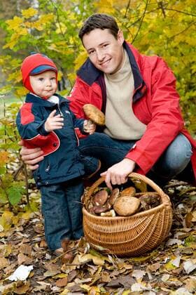 Family in Autumn - Model release