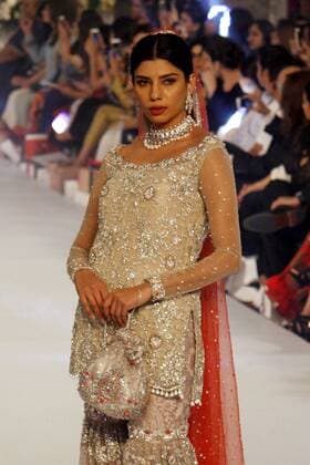 Bridal Fashion Week in Lahore: Zarmish Dara fashion show