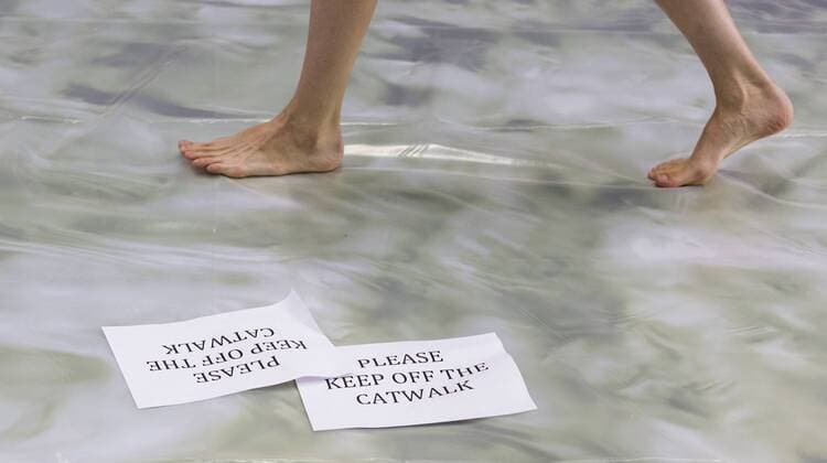 London Fashion Week - Rehearsal for the Jasper Conran Fashion Show